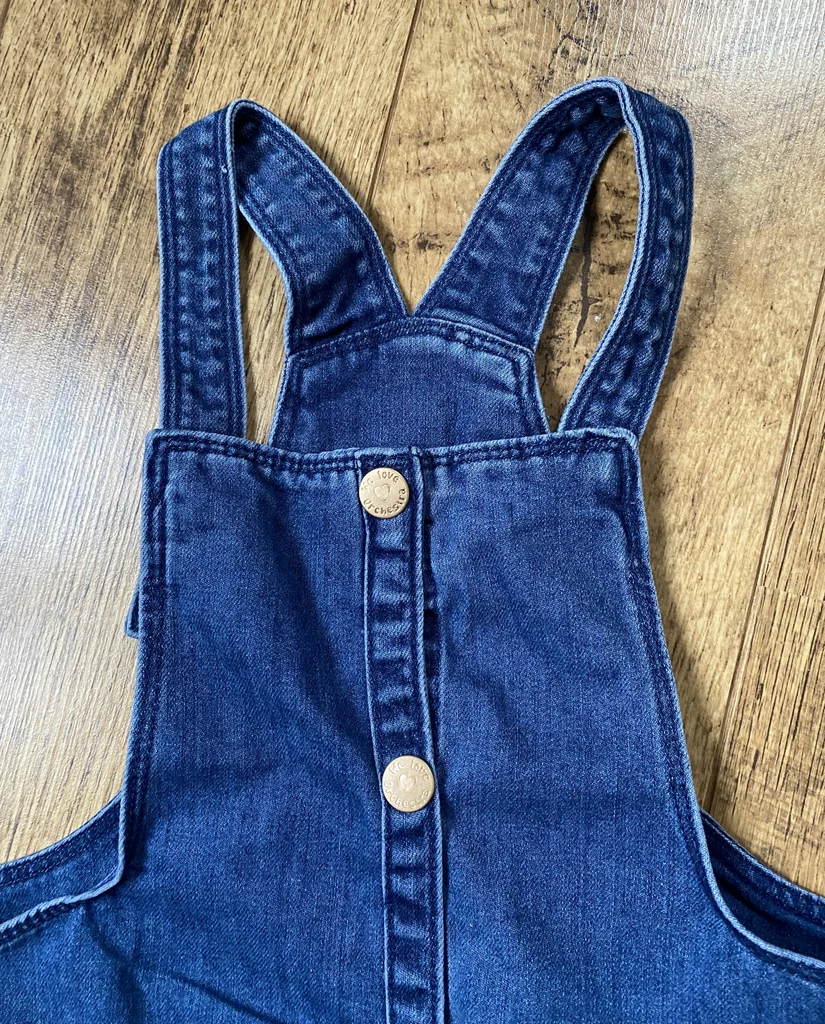 Robe salopette en jean Orchestra 10 ans Denim bleu intemporel – neuve – photo 2